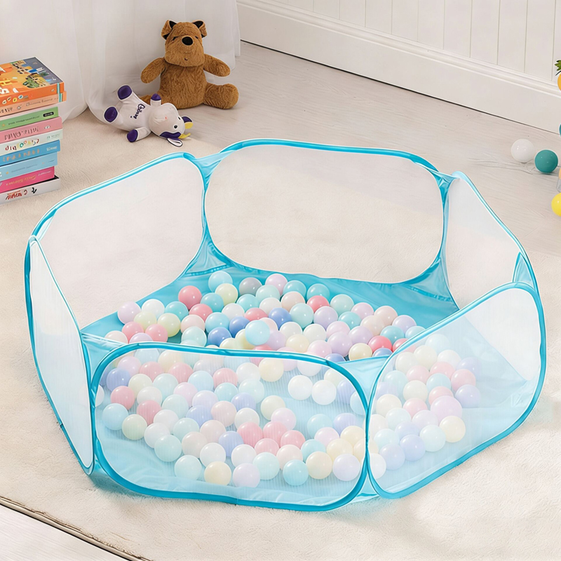 Kids Outdoor Fence - 1.2M Ball Pit Ball Pool Foldable