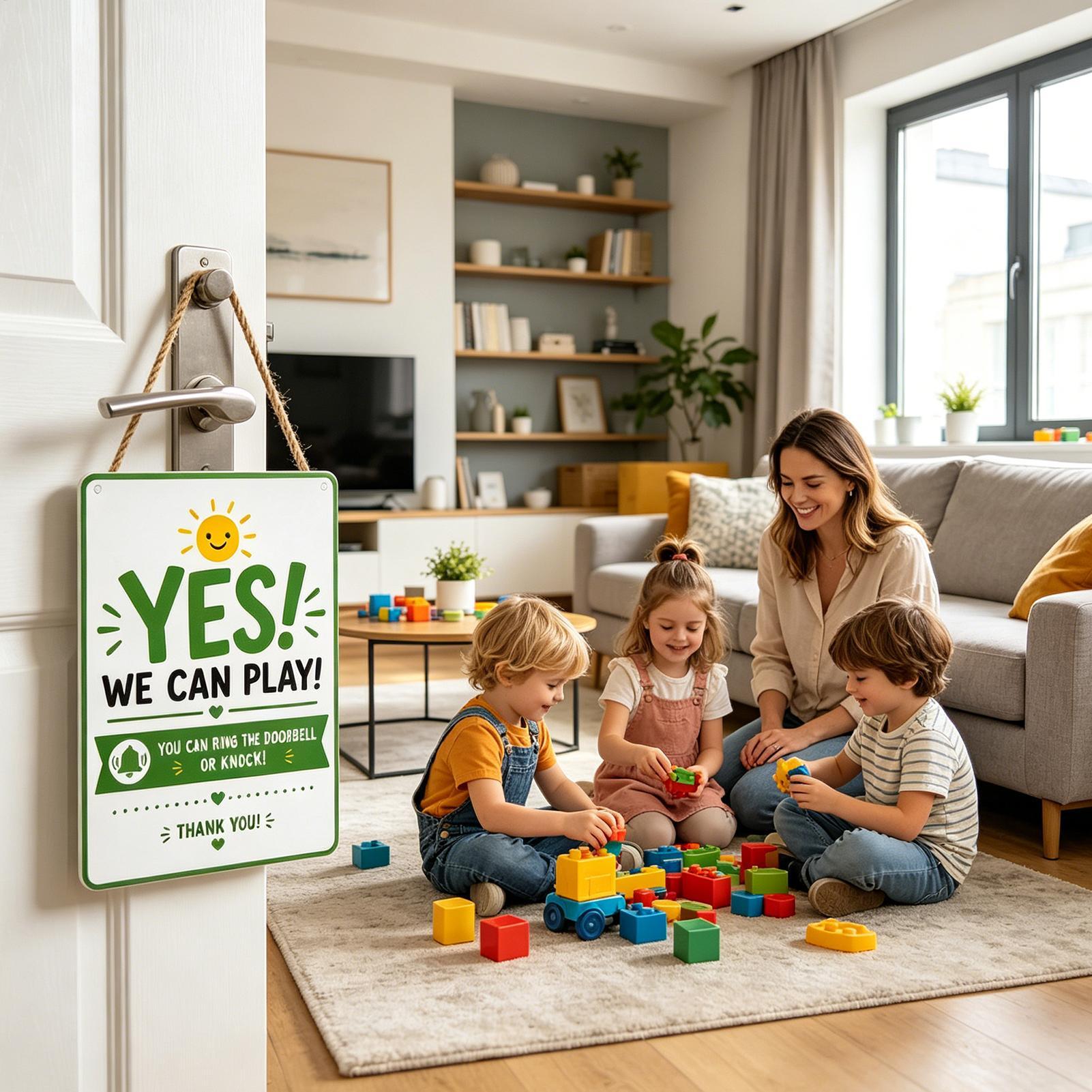 Door Hanger Metal Double Sided - огляд і ціна Kids Outdoor Garden