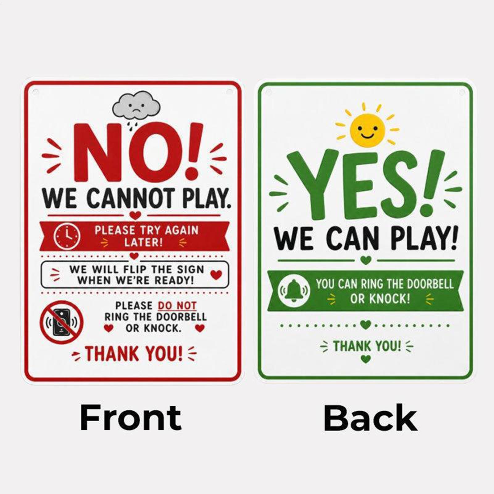 Door Hanger Metal Double Sided - огляд і ціна Kids Outdoor Garden