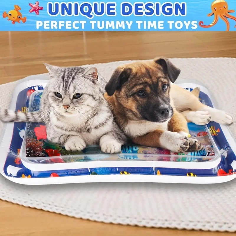 Thickened Inflatable Pet Water - огляд і ціна Slip Slide Water Mat