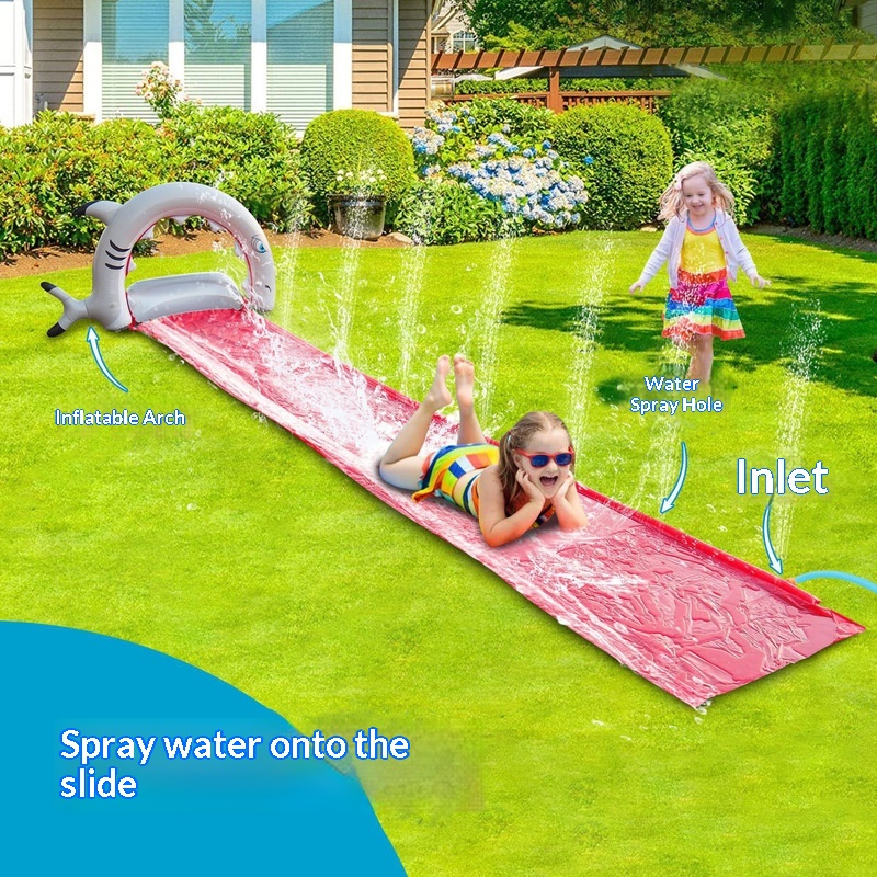 Inflatable Whale Water Slide S - огляд і ціна Kids Outdoor Garden
