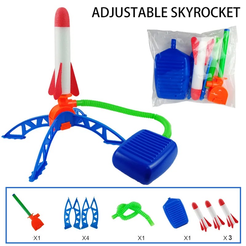 Air Rocket Foot Pump Launcher  - огляд і ціна Kids Outdoor Clothing