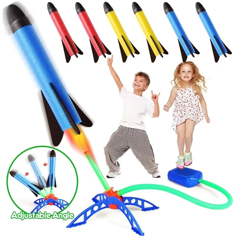 Air Rocket Foot Pump Launcher  - огляд і ціна Kids Outdoor Clothing