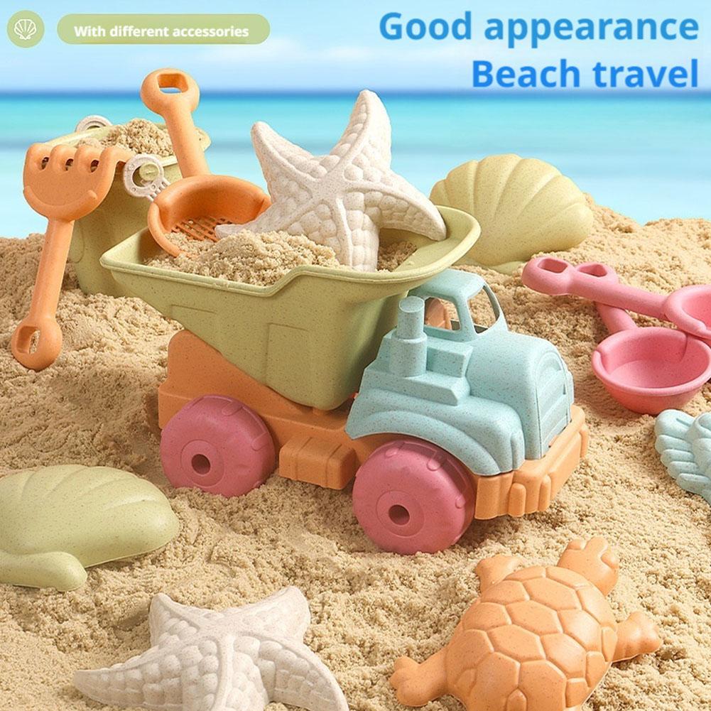 7Pcs Beach Sand Toys Set for C - огляд і ціна Kids Outdoor Playset