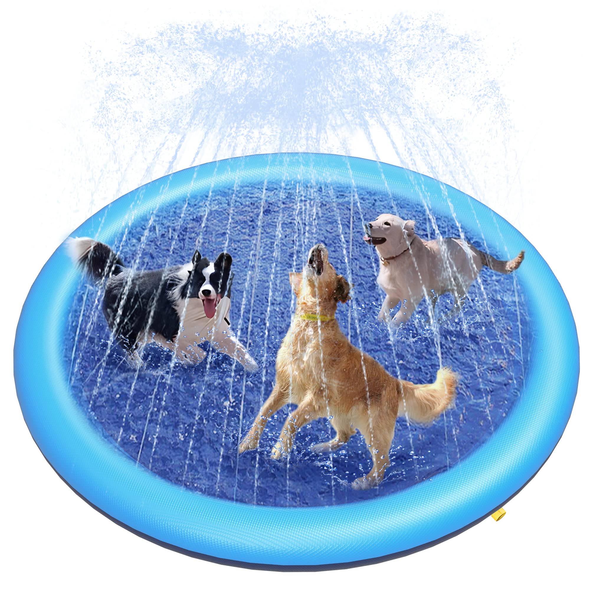 Dog Splash Pad Thick Sprinkler - огляд і ціна Slip Slide Water Mat