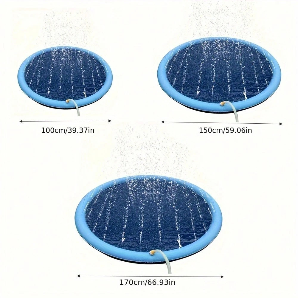 Dog Splash Pad Thick Sprinkler - огляд і ціна Slip Slide Water Mat