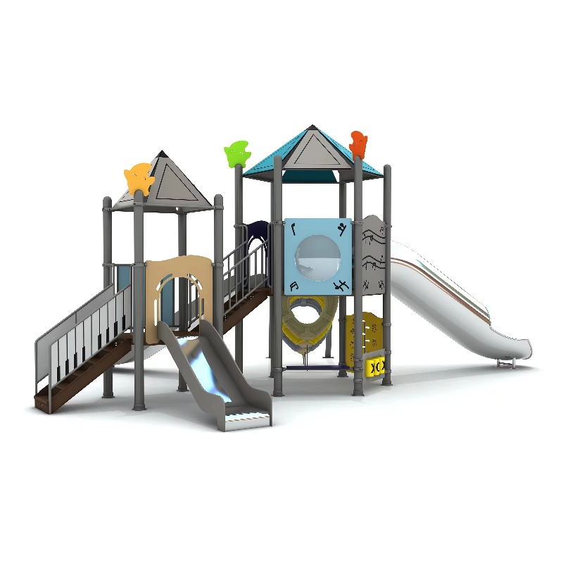 Wooden Outdoor Playground Set  - огляд і ціна Kids Outdoor Slide Set