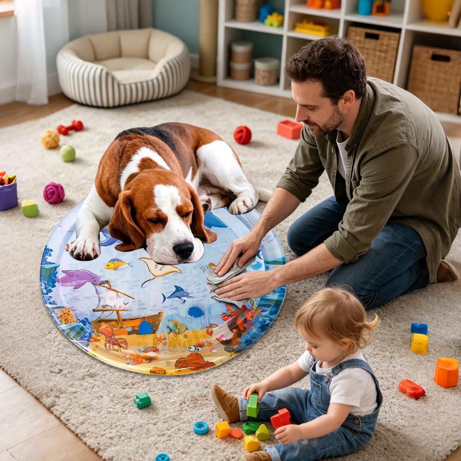 Thicken Interactive Cat Play M - огляд і ціна Slip Slide Water Mat