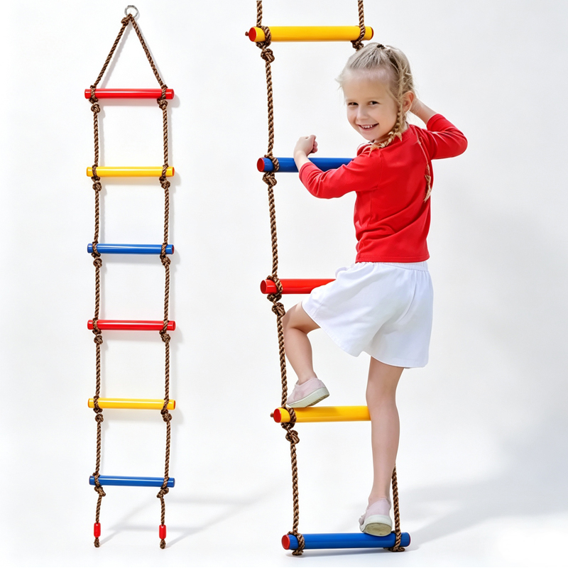 Climbing Rope Ladder For Kids  - огляд і ціна Kids Outdoor Treehouse
