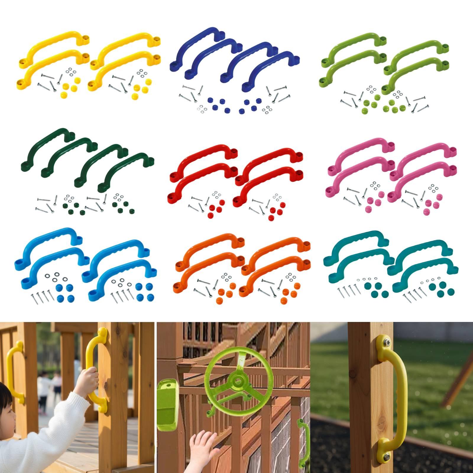 4x Climbing Handles Easy to In - огляд і ціна Kids Outdoor Treehouse
