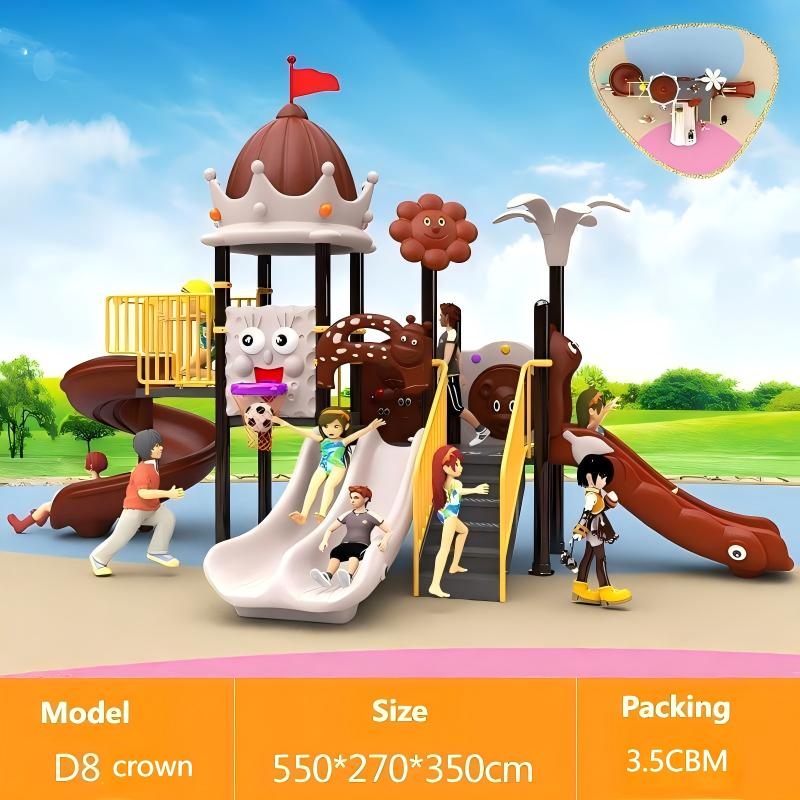 1-3 Years Steel & Plastic Swin - огляд і ціна Kids Outdoor Slide Set