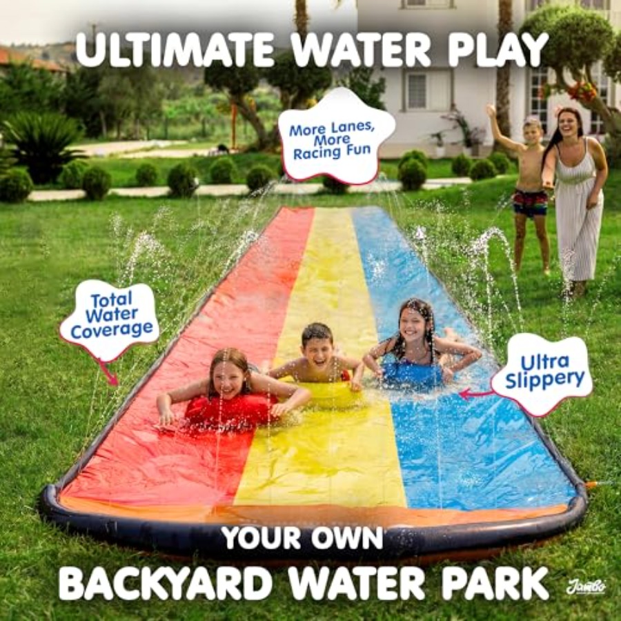 25Ft Premium XXL Slip Splash a - огляд і ціна Slip Slide Water Mat