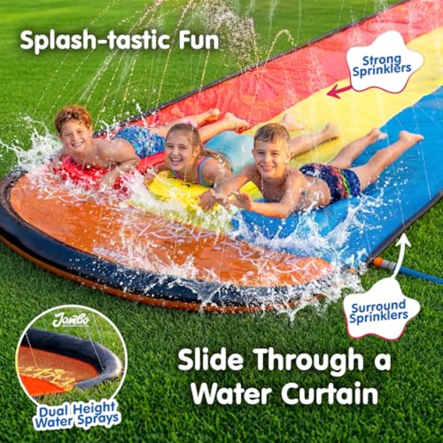 25Ft Premium XXL Slip Splash a - огляд і ціна Slip Slide Water Mat