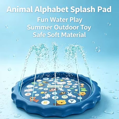 100/170cm Outdoor Kids Sprinkl - огляд і ціна Slip Slide Water Mat