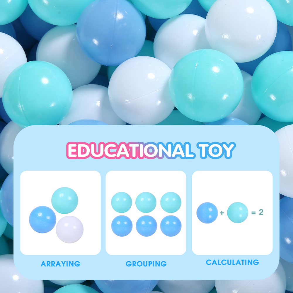 100Pcs Colors Plastic Balls Wa - огляд і ціна Kids Outdoor Fence