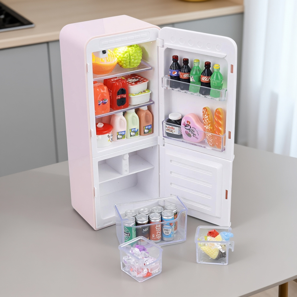 33pcs Kids Mini Fridge Playset - огляд і ціна Kids Outdoor Kitchen Set