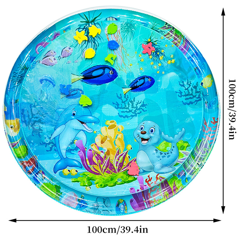 1pc 100cm Large Baby Playing W - огляд і ціна Slip Slide Water Mat