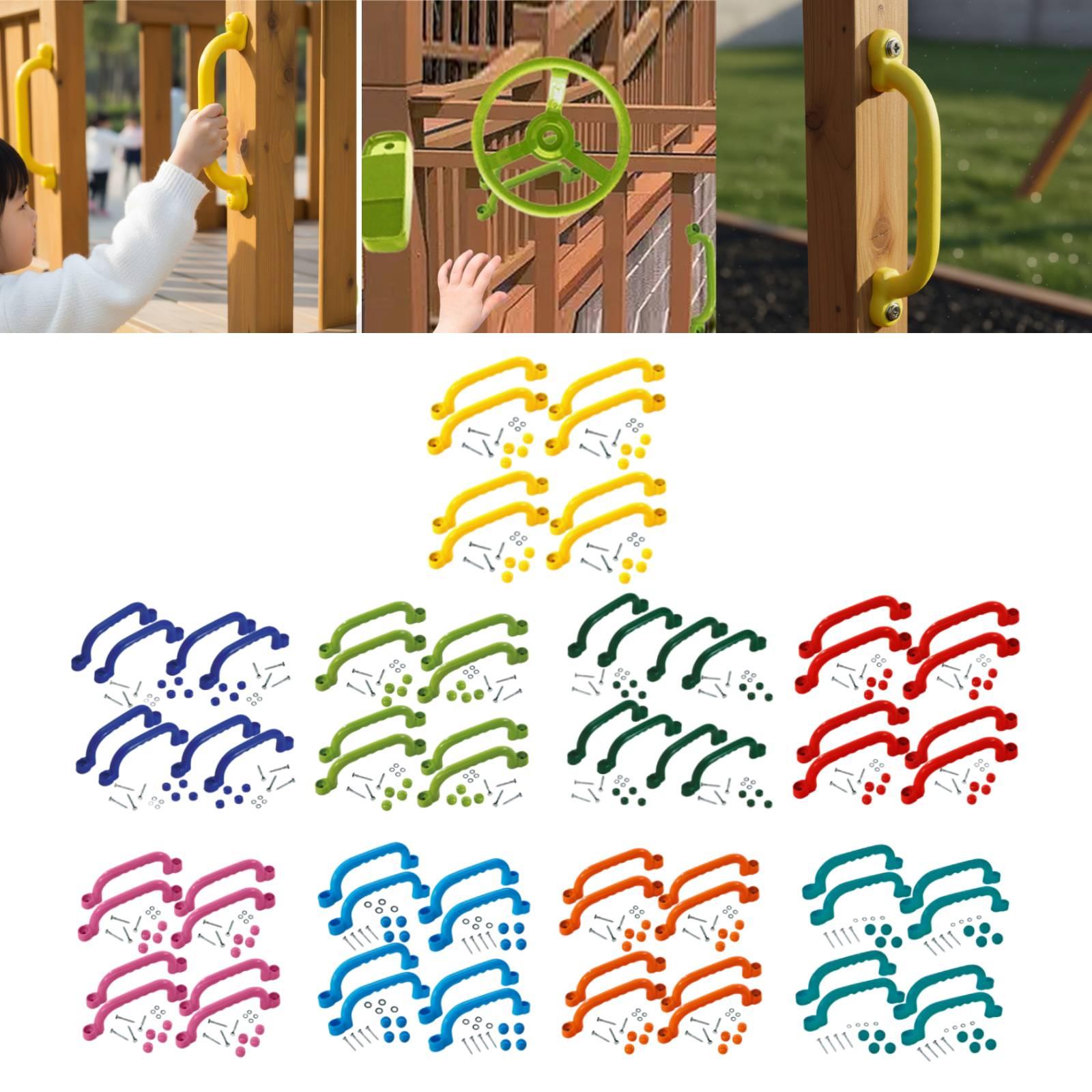 8Pcs Climbing Frame Handles Ea - огляд і ціна Kids Outdoor Treehouse