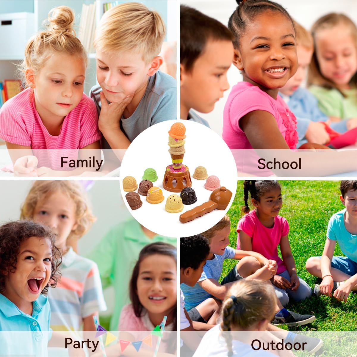 Children's Ice Cream Stacking  - огляд і ціна Kids Outdoor Kitchen Set