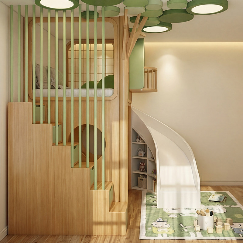 Solid wood children's room Tre - огляд і ціна Kids Outdoor Treehouse