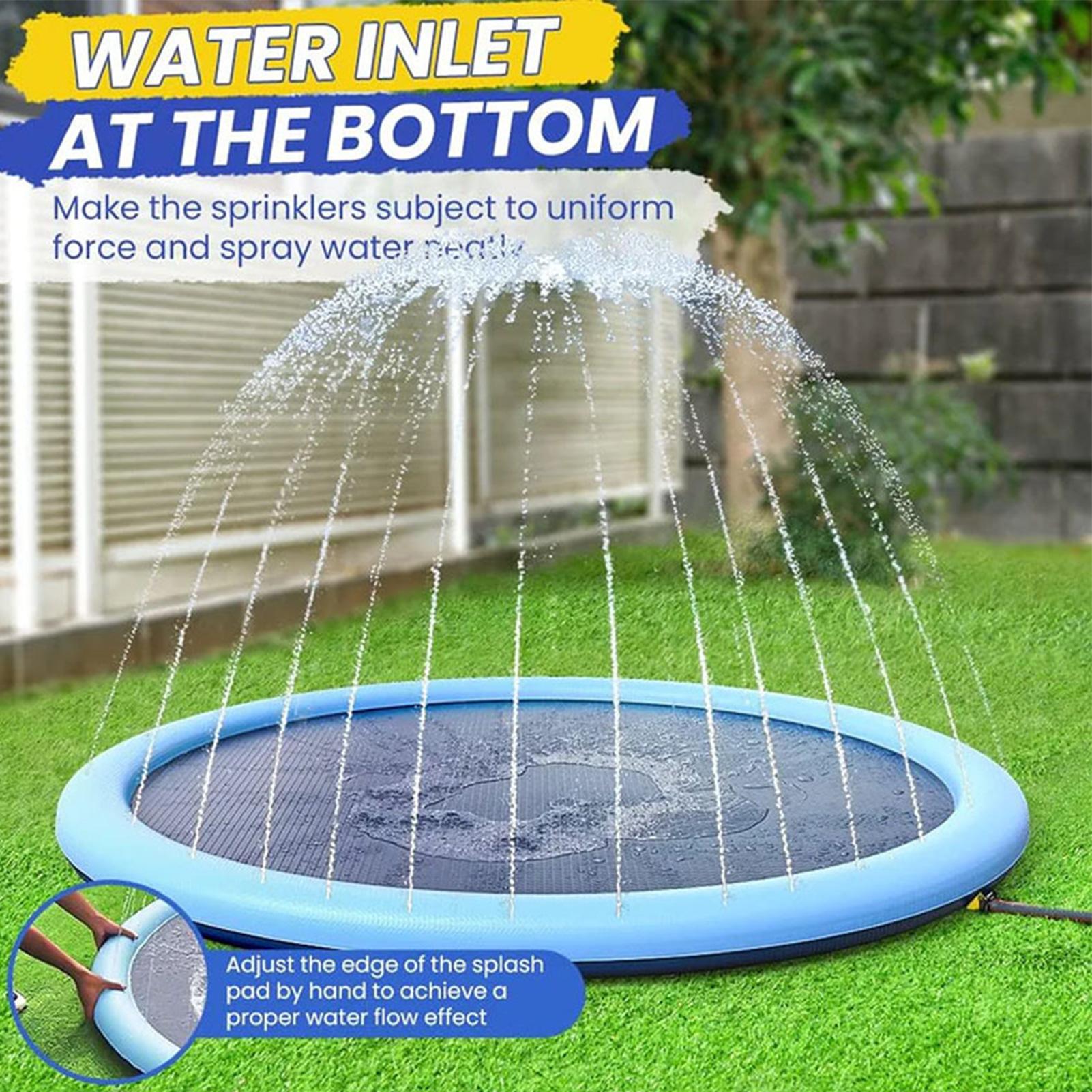 Kids Sprinkler Play Mat with S - огляд і ціна Slip Slide Water Mat