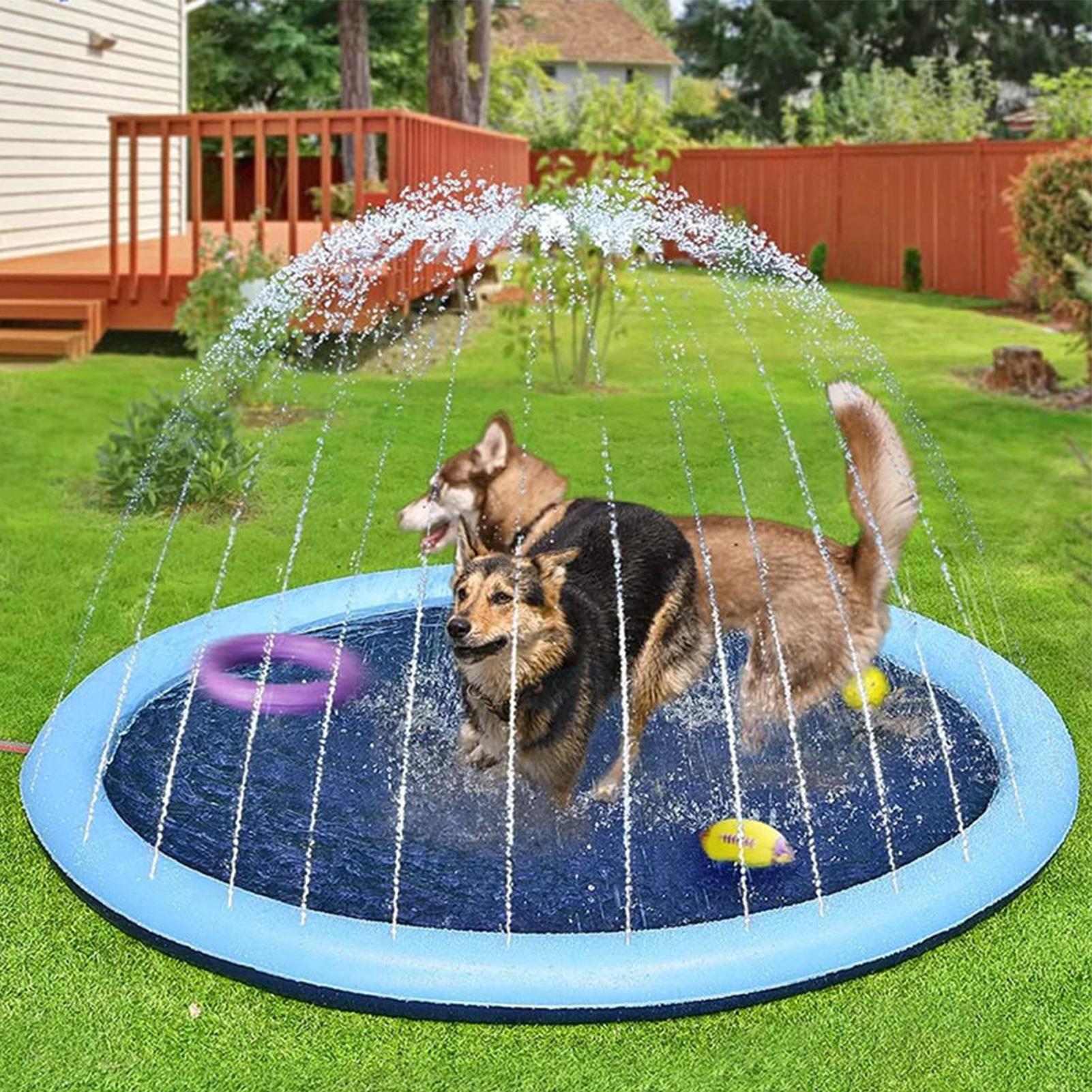 Kids Sprinkler Play Mat with S - огляд і ціна Slip Slide Water Mat