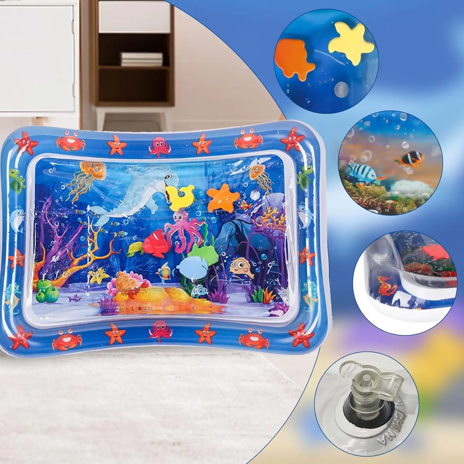 Thickened Water Mat for Pets C - огляд і ціна Slip Slide Water Mat