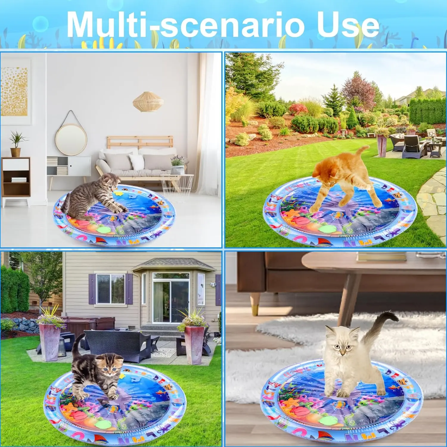 Thickened Water Mat for Pets C - огляд і ціна Slip Slide Water Mat