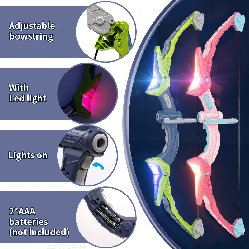 Light Up Archery Toy Kids Bow  - огляд і ціна Kids Indoor Outdoor Games