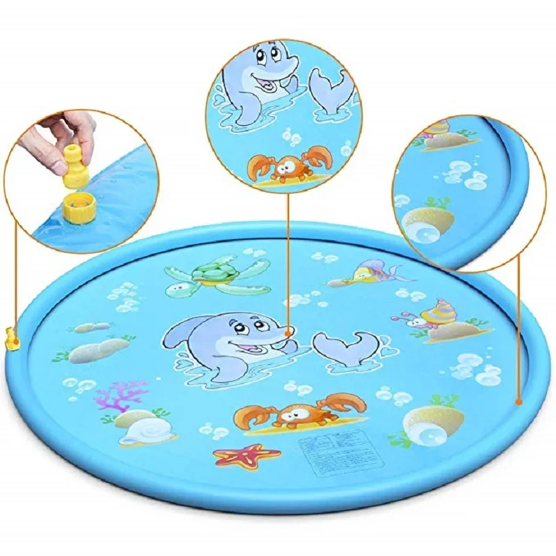 100/170cm Kids Inflatable Wate - огляд і ціна Slip Slide Water Mat