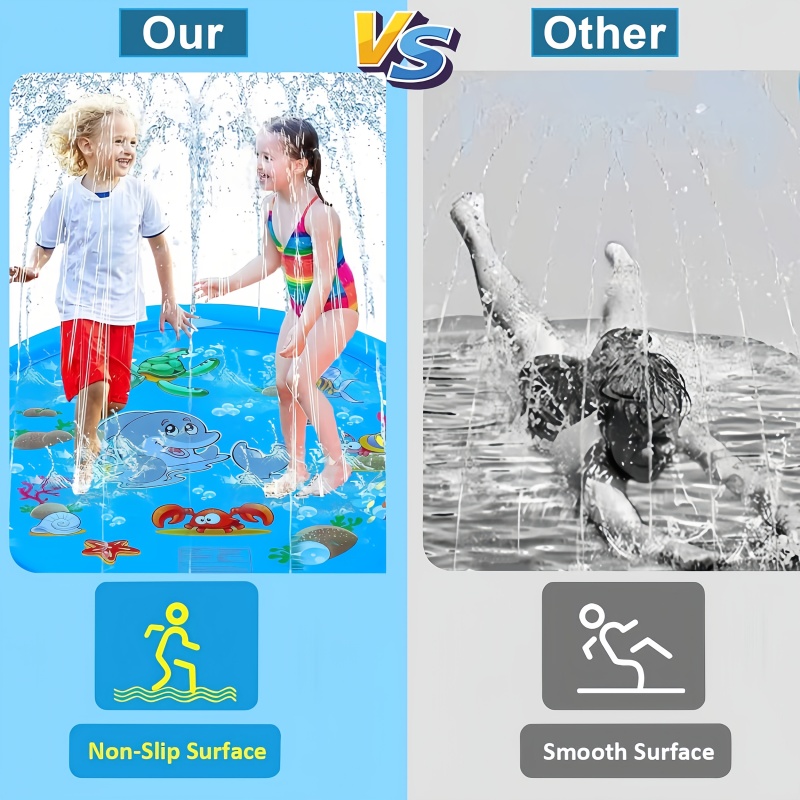 Children Play Spray Mat 100cm  - огляд і ціна Slip Slide Water Mat