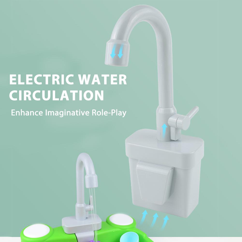 Pretend Play Kitchen Faucet Re - огляд і ціна Kids Outdoor Kitchen Set